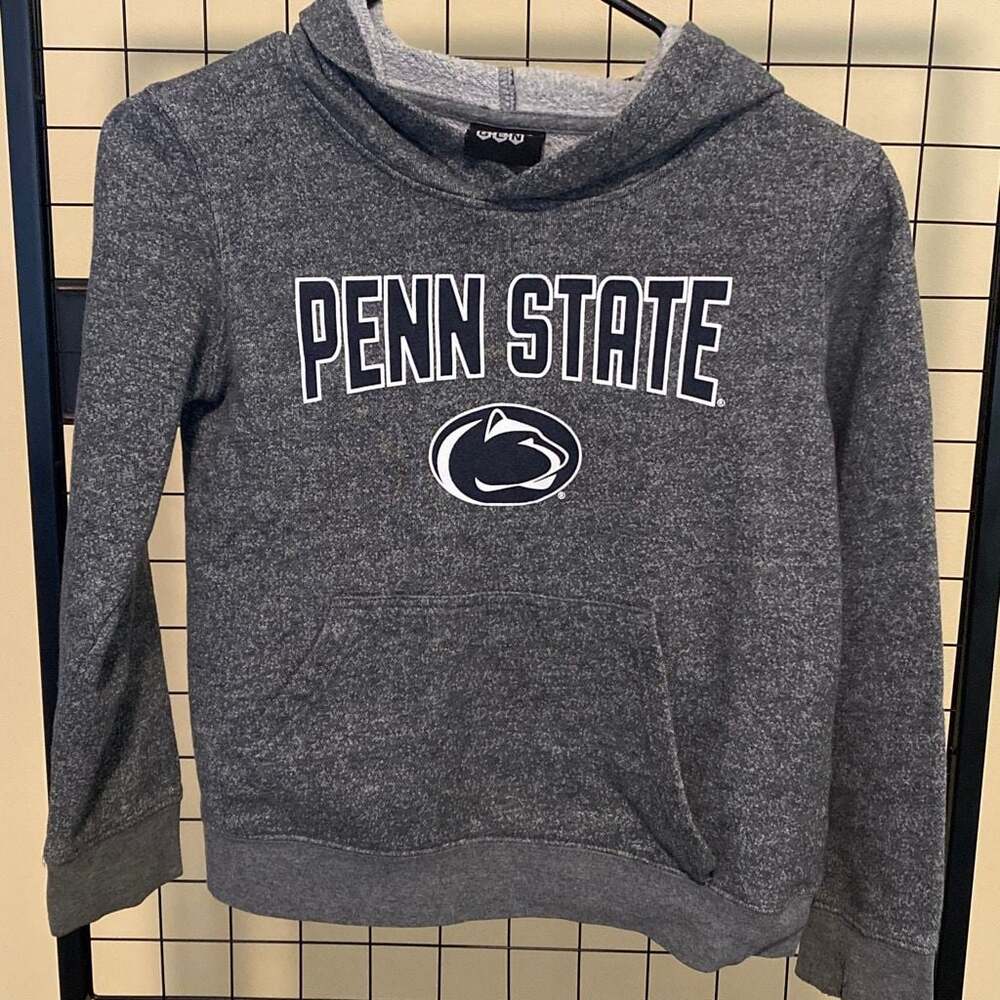 GCN Penn State Nittany Lions Heather Gray Hoodie Sweatshirt